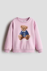 Printed Brushed-inside Sweatshirt