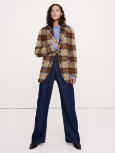 Italian Plaid Blazer