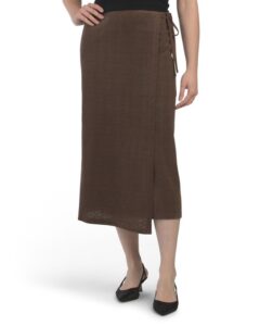Wrap Maxi Skirt
