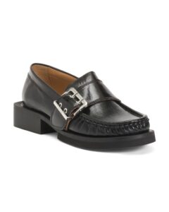 Made in Portugal Feminine Buckle Loafers