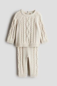 2-piece Cotton-knit Set