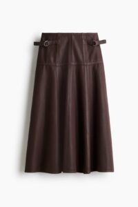 A-line Denim Skirt