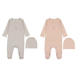 Unisex Vintage Bear Footie - Baby