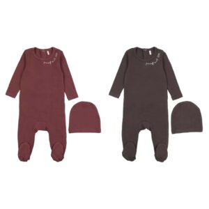 Unisex Embroidered Footie - Baby