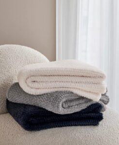 Cozy Faux Fur to Faux Mink Throw, 50