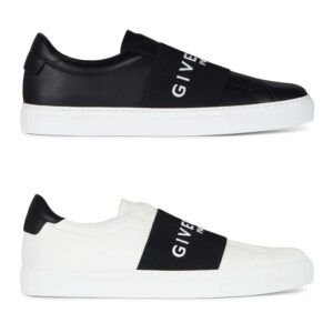Urban Street Sneakers in Leather with Elastic Band