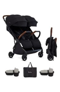 Jet Double Compact Lightweight Travel Stroller Bundle