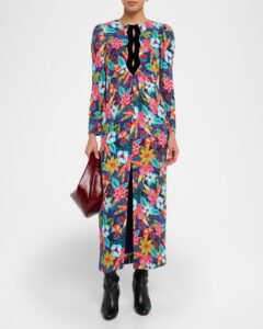 Jinx-c Velvet Cutout Midi Dress