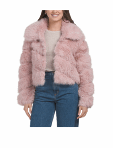 Luxe Faux Fur Paneled Coat