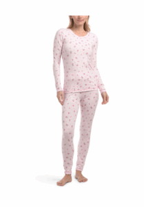 2pc Cherries and Hearts Pajama Set