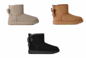 Women's Ultra Mini Bailey Leather Bow