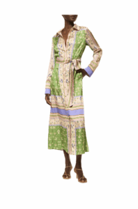 Griselda Belted Midi Dress