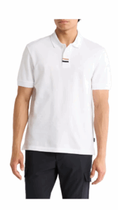 Parlay Tipped Cotton Polo Size S