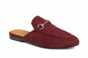 Princetown Gg Canvas Loafer Mule (women)
