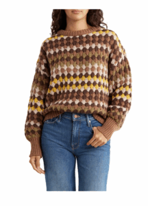 Multi Color Knit Sweater