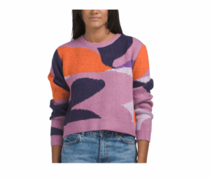 Bimasha Abstract Pattern Sweater