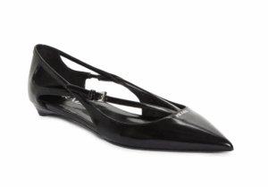 Strappy Pointed Toe Ballet Flat (women Size 10 )