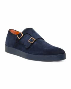 Men's Bankable Suede Double-monk Strap Sneakers (plus $50 Gift Card)