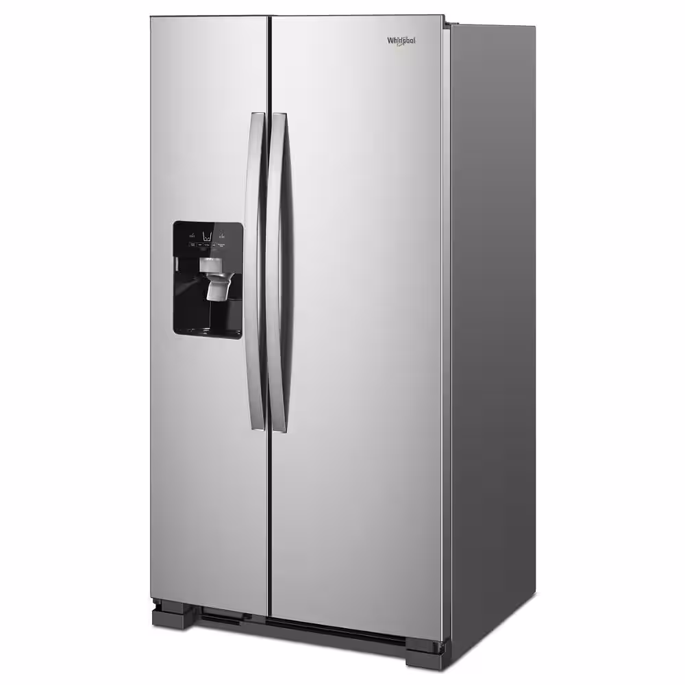 24.6 Cu. Ft. Side by Side Refrigerator in Fingerprint Resistant Stainless Finish