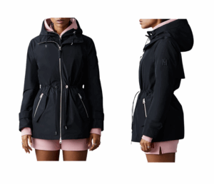 Melany Hooded Raincoat