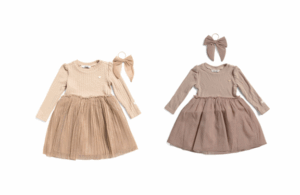 Toddler Girls Tulle Sweater Dress