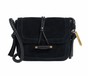 Vigo Flap Suede Crossbody Bag