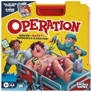 Operation Electronic Board Game with All-in-one Carrying Case
