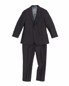 Boys' Two-piece Mod Suit, Vintage Black, 2t-8