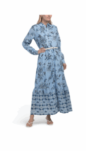 The Caroline Estate Garden Printed Dress