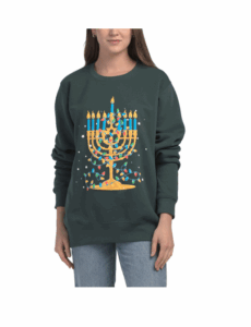 Menorah Crew Neck Sweatshirt