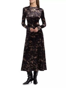 Jynx Velvet Cut out Maxi Dress