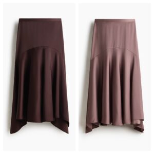 Satin Twill Skirt