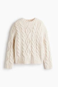 Cable-knit Sweater