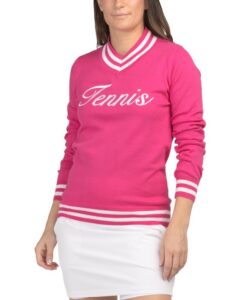 Tennis Embroidered Hatton Sweater