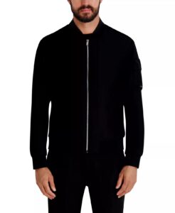 Men's Zipper Bomber Jacket