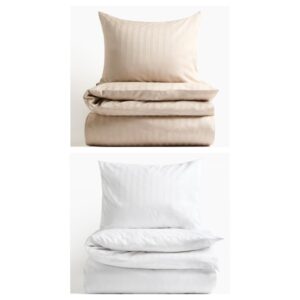 Cotton Sateen Double/king Duvet Cover Set