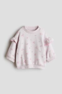 Ruffle-detail Sweatshirt