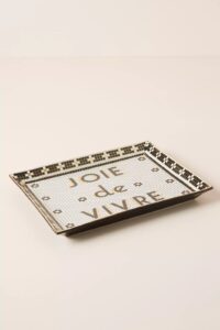 The Bistro Tile Stoneware Tray