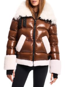 Heidi Shearling Down Jacket