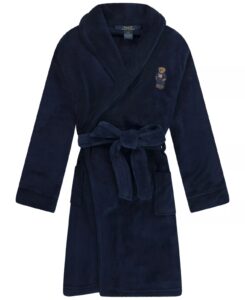 Boys' 8-20 Bear Long-sleeve Terry Robe