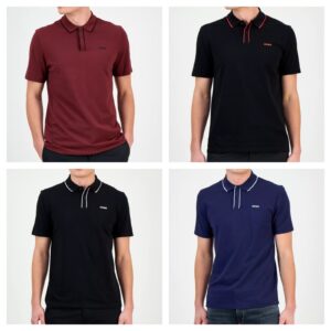 Men's Dalombi Button-placket Polo Shirt