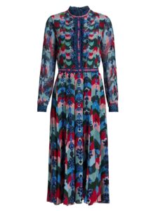 Emilia Floral Belted Midi-dress ($100 Gift Card with Purchase)