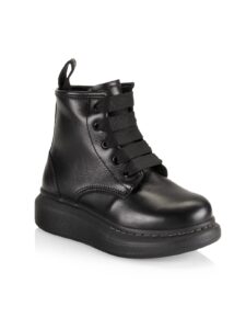 Little Kid's & Kid's Leather Lace-up Boots