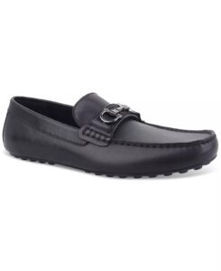 Men's Jasonn Leather Slip-on Bit Driving Loafers