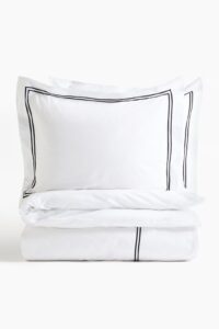 Cotton Percale King/queen Duvet Cover Set