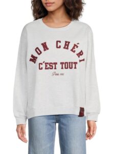 ​appliqué Logo Cotton-blend Sweatshirt