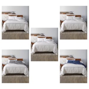 Percale Satin Stitched 3-pc. Duvet Cover Set, Twin/twin Xl
