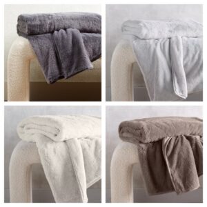 Reversible Faux-fur Throw, 50