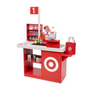 Target Toy Checklane: Pretend Shopping Accessories, Play Money, Toy Cash Register
