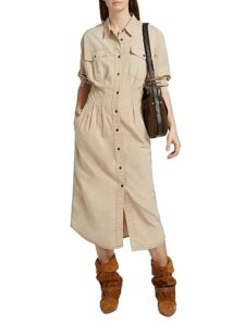 Nolwen Cotton Midi-shirtdress